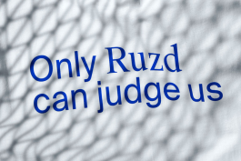 Only Ruzd can judge us IT’S FOR US Studio